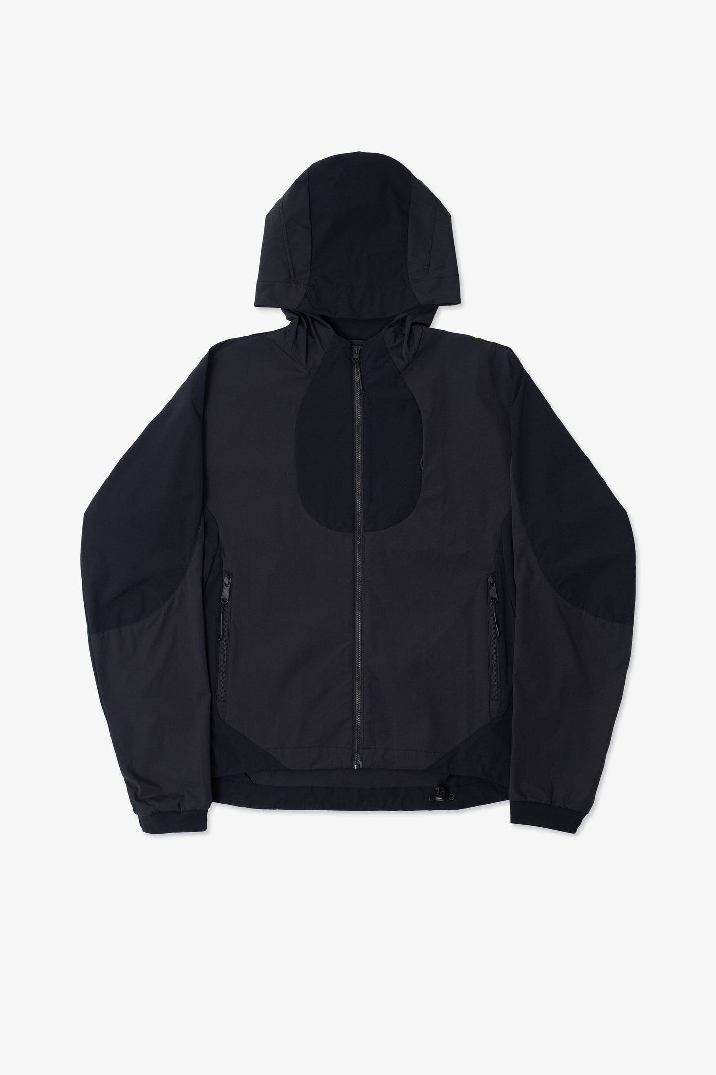 Soft Comp Hooded Jacket Black