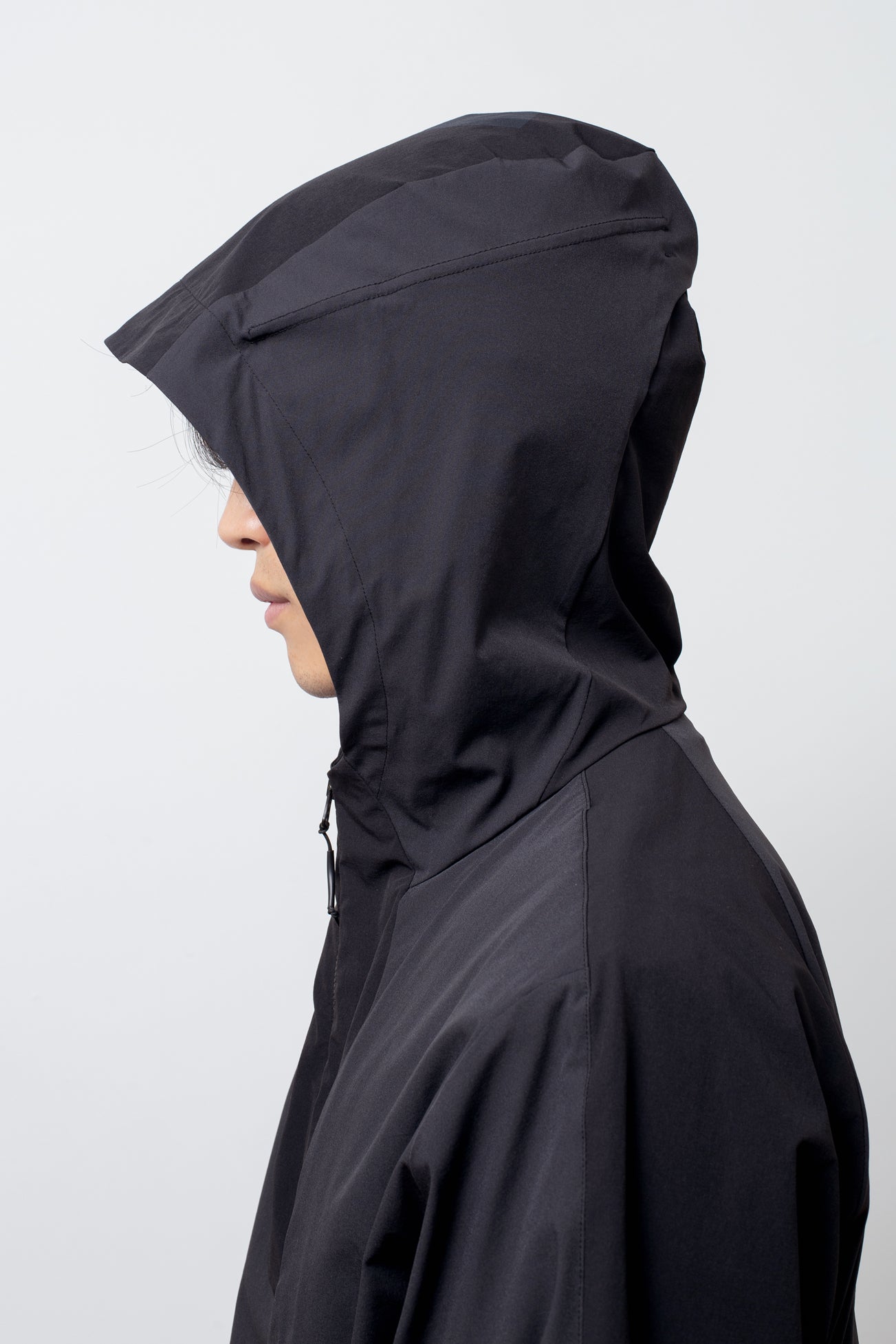 Soft Comp Hooded Jacket Black